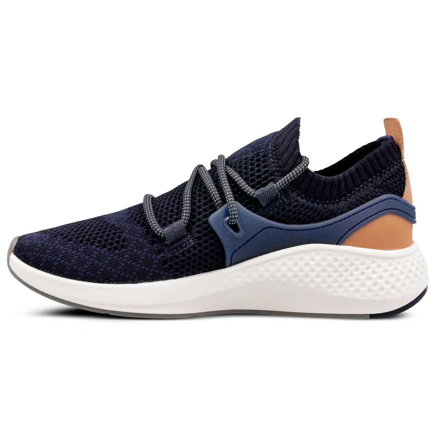 Damskie sneakersy (buty) TIMBERLAND FLYROAM GO KNIT CHUKKA a1s1k kolor granatowy