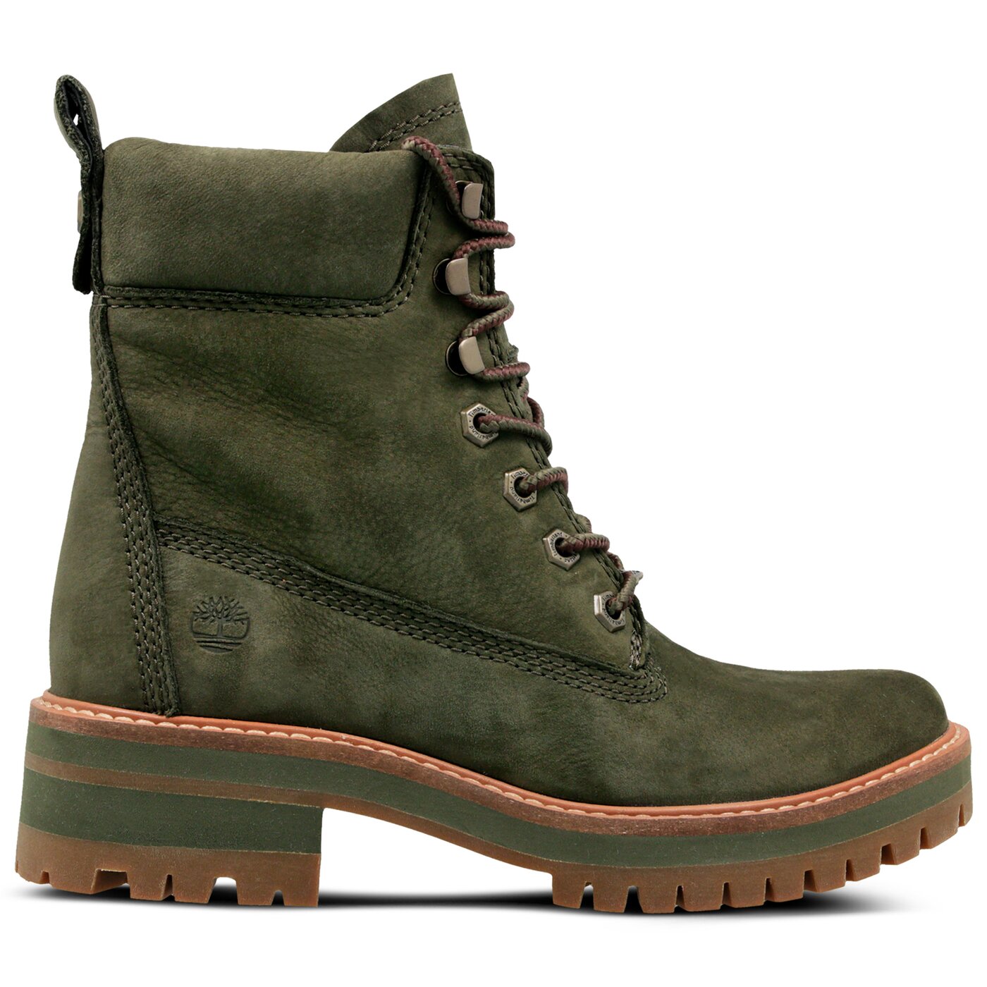 Damskie trapery TIMBERLAND COURMAYEUR VALLEY YBOOT a1tyw kolor khaki