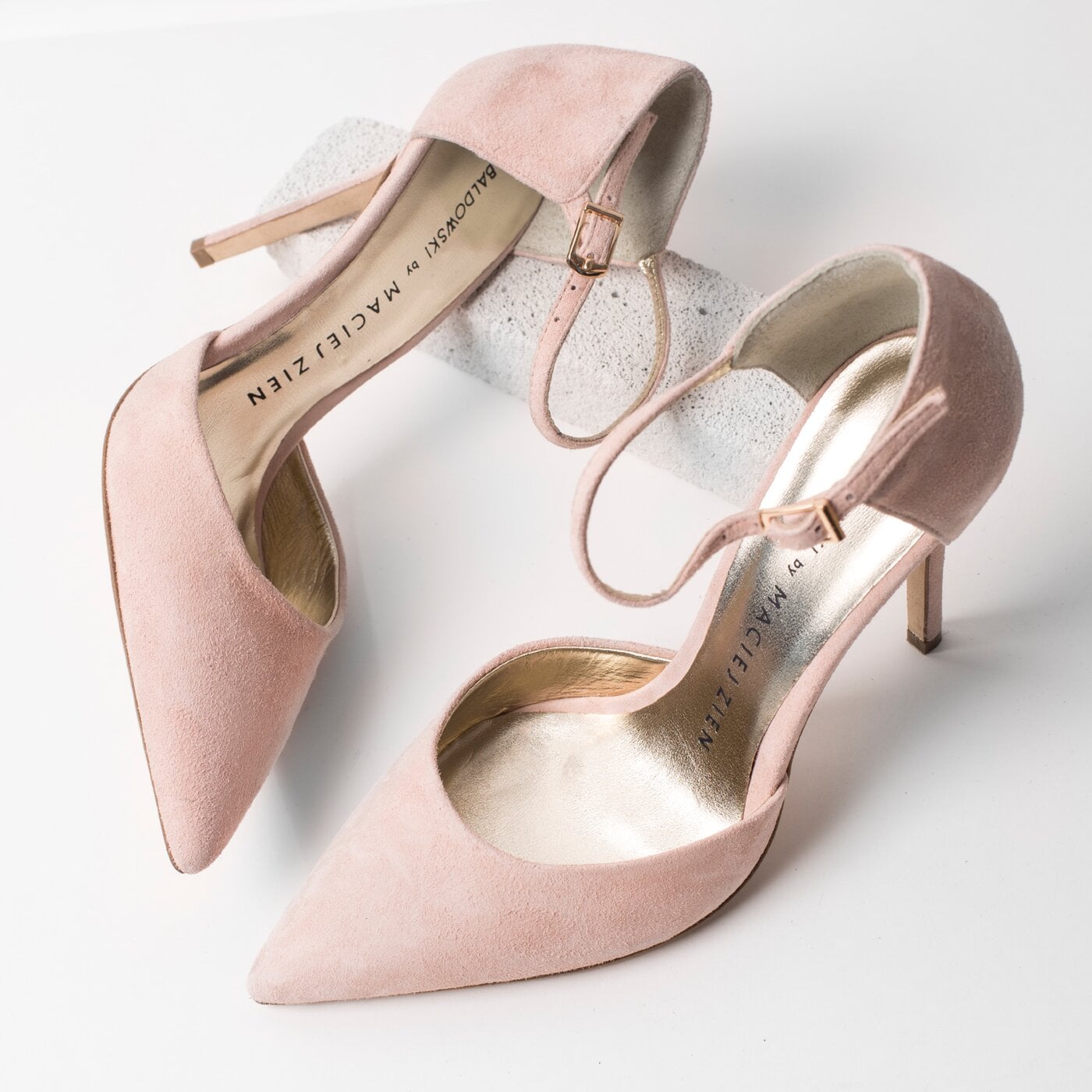 Damskie szpilki / czółenka BALDOWSKI BY ZIEŃ SZPILKI z00032/4170/s01 kolor różowy