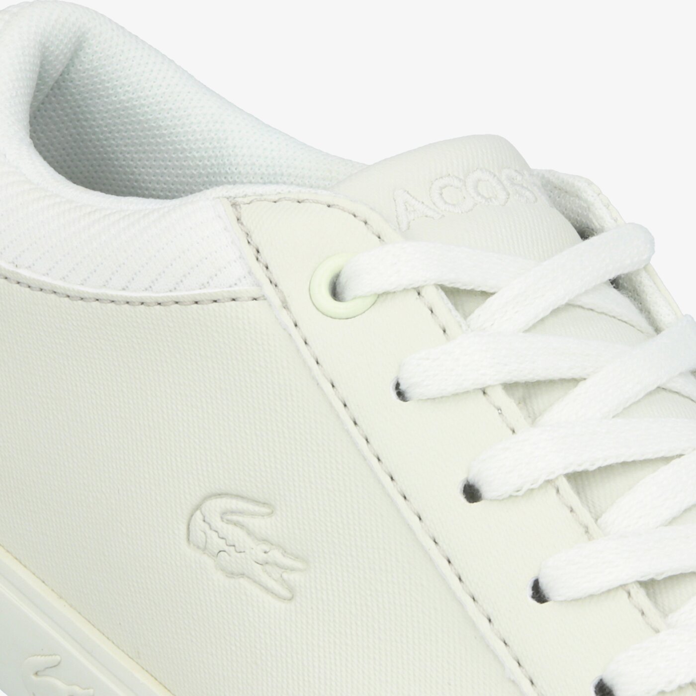 Dziecięce sneakersy (buty) LACOSTE STRAIGHTSET 319 4 CUC 738cuc002118c kolor biały