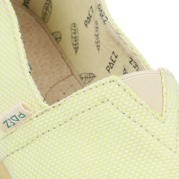 Damskie espadryle PAEZ ORIGINAL - PANAMA 1730501s14611 kolor żółty