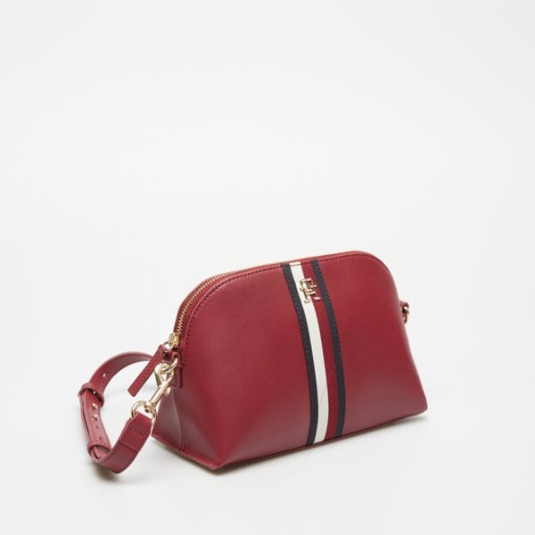 Damska torebka TOMMY HILFIGER TOREBKA TH MODERN CROSSOVER CORP aw0aw17065xjs kolor bordowy