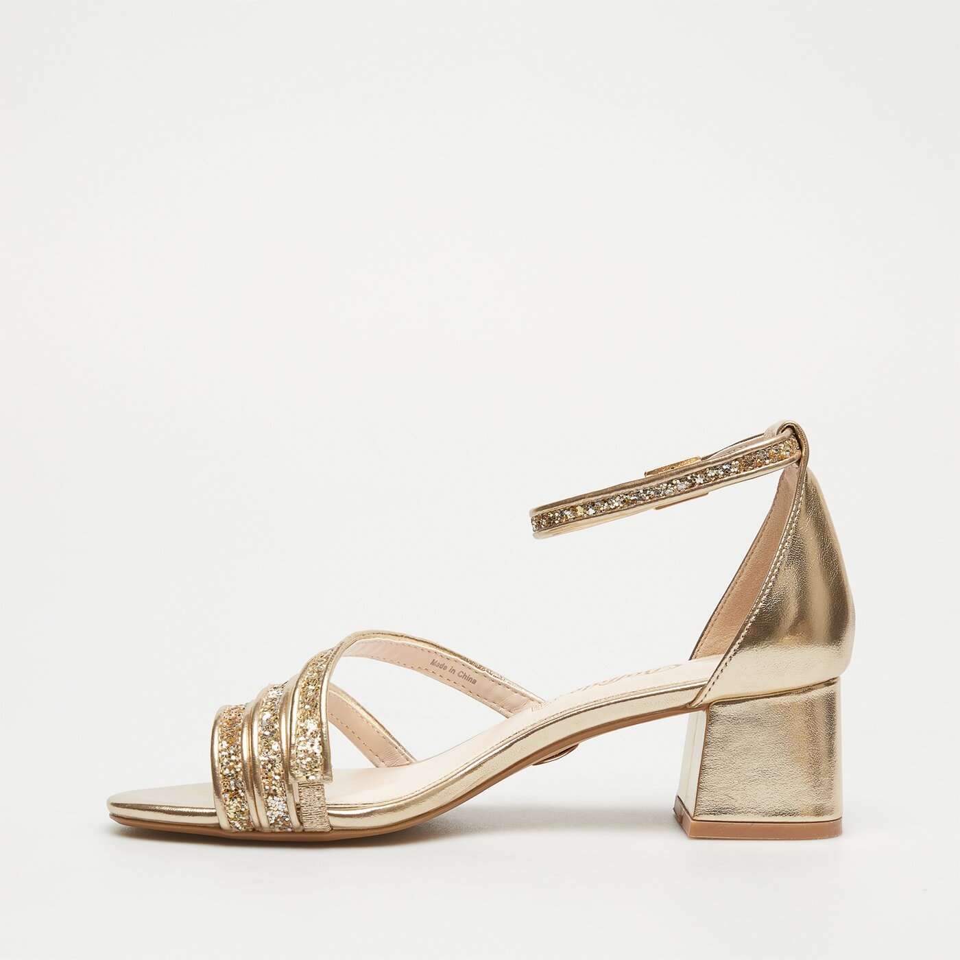 Damskie szpilki / czółenka BUFFALO LILLY GLAM 1291506 kolor złoty