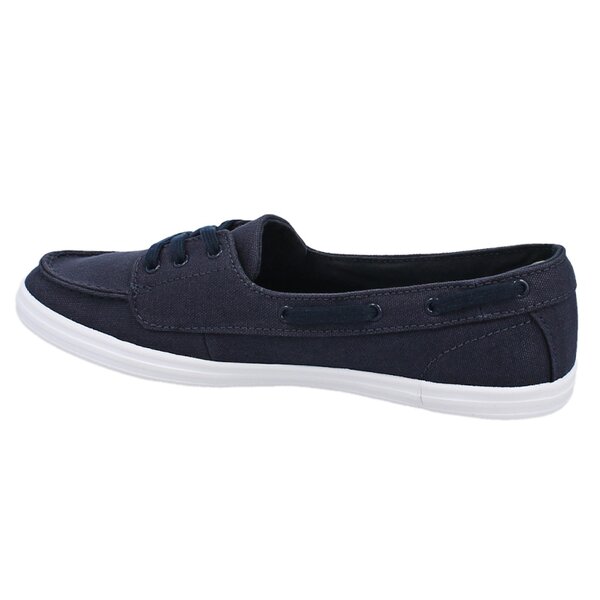 Damskie trampki LACOSTE ZIANE DECK RES 729spw1030db4 kolor granatowy