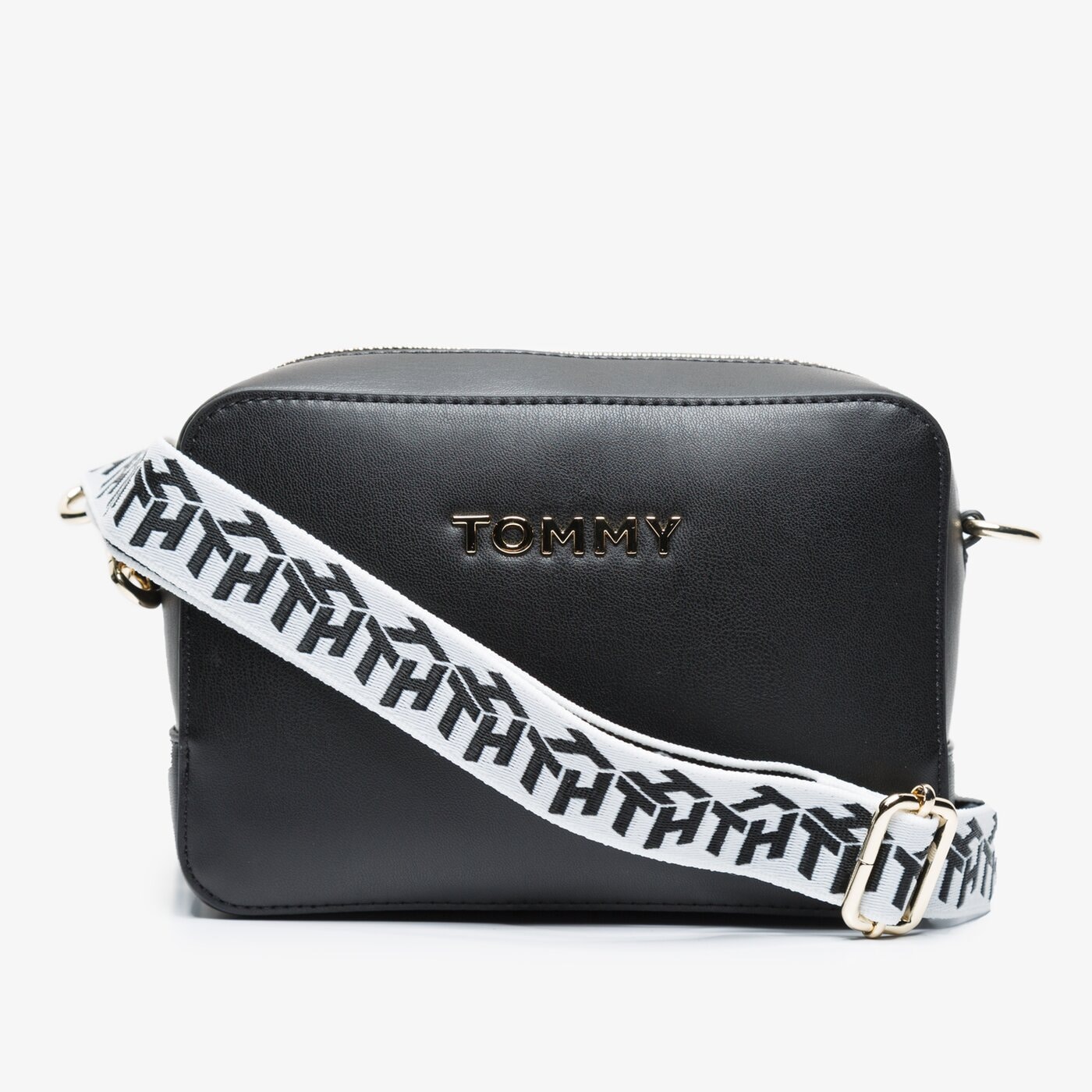 Damska torebka TOMMY HILFIGER TOREBKA ICONIC CAMERA aw0aw07950bds kolor czarny