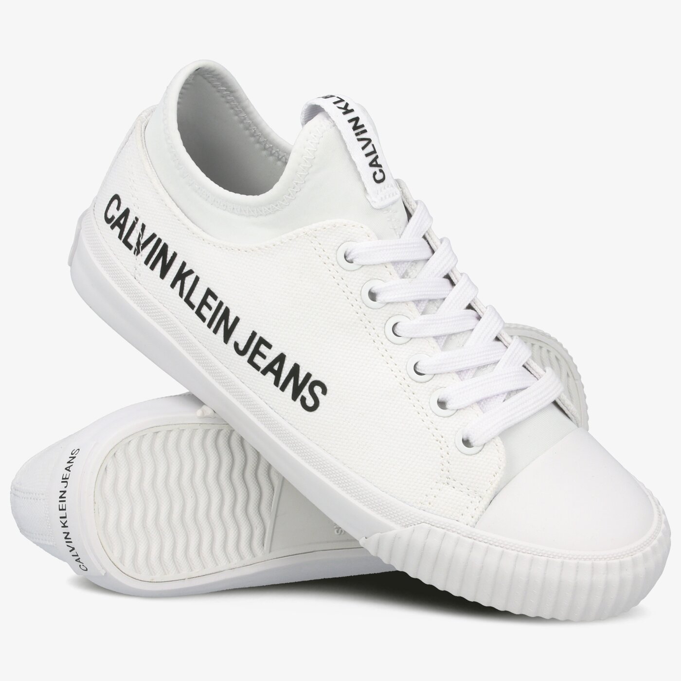 Damskie trampki CALVIN KLEIN IANTHA r0809wth kolor biały