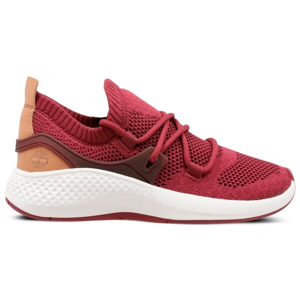 Damskie sneakersy (buty) TIMBERLAND FLYROAM GO KNIT CHUKKA a1ugg kolor bordowy