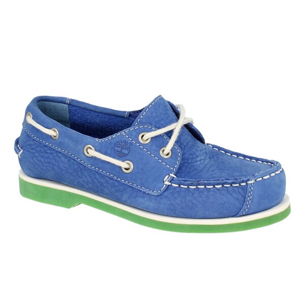 TIMBERLAND EK 2 EYE BOAT SHOE PEAKS ISLAND 6874r kolor niebieski