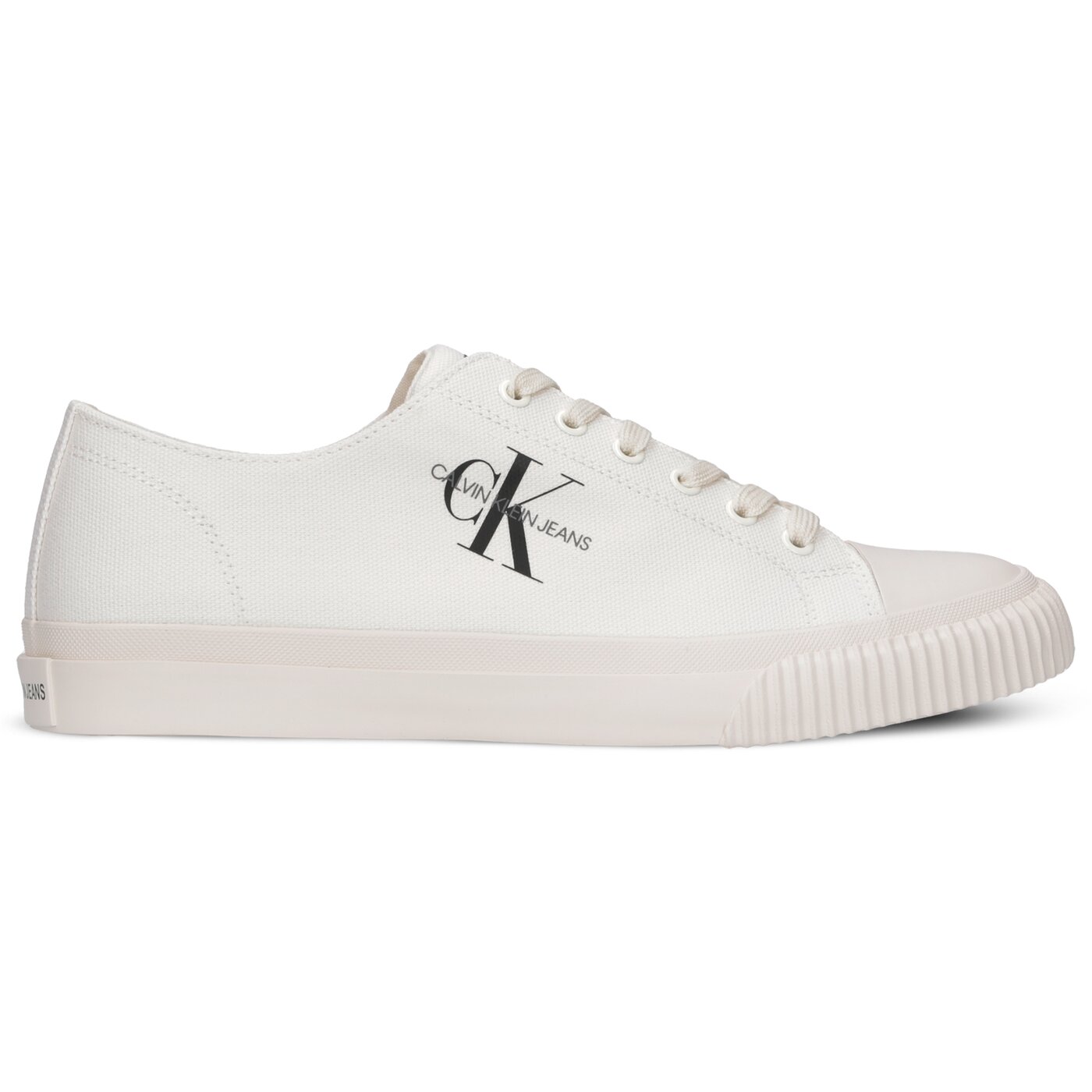 Męskie trampki CALVIN KLEIN IACO CANVAS s0593biw kolor biały