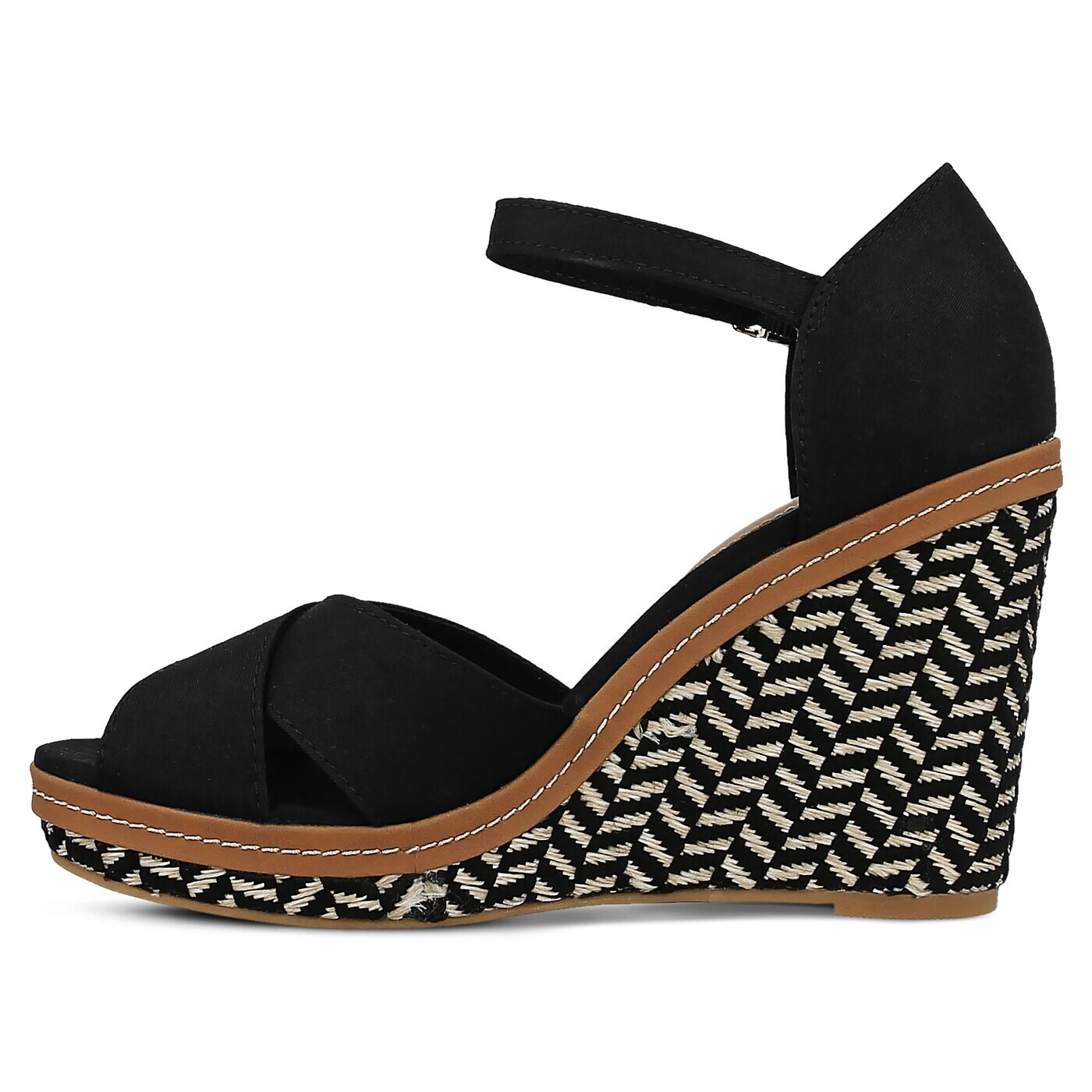 Damskie sandały TOMMY HILFIGER E1285LENA 43D fw0fw00298990 kolor czarny