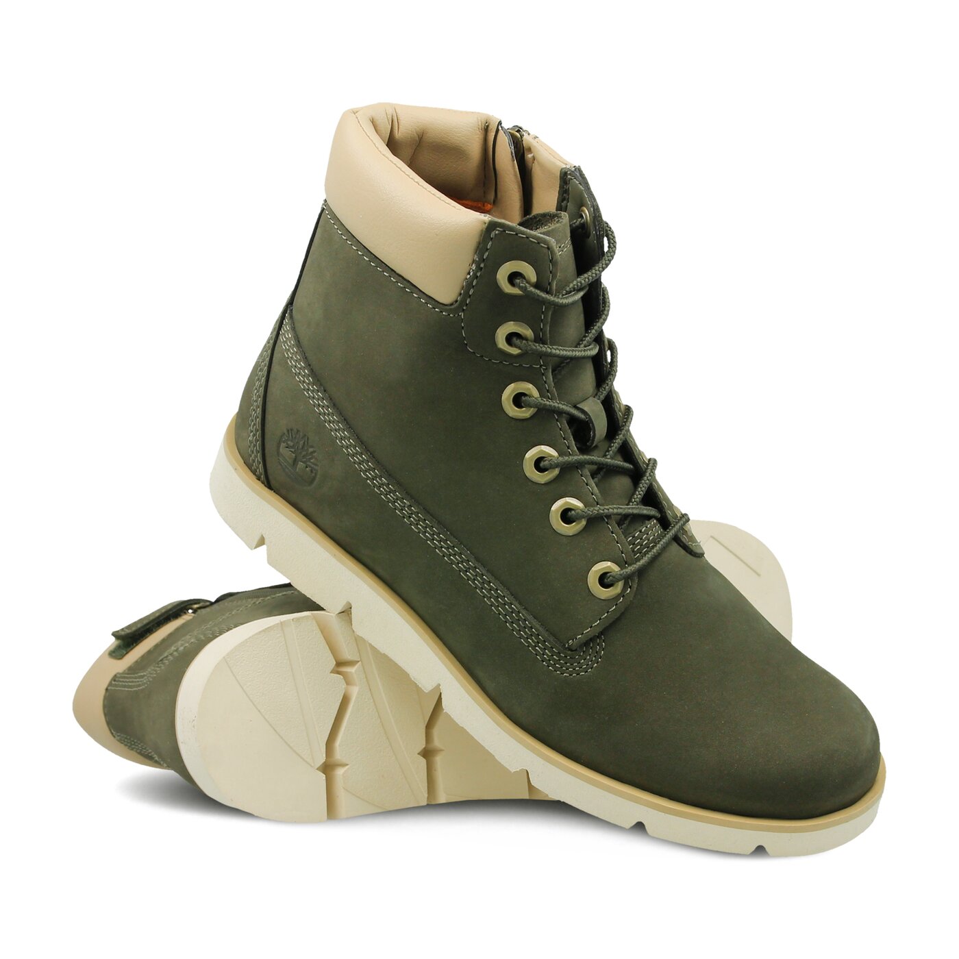 Dziecięce trapery TIMBERLAND RADFORD 6" BOOT tb0a1rcfa581 kolor khaki