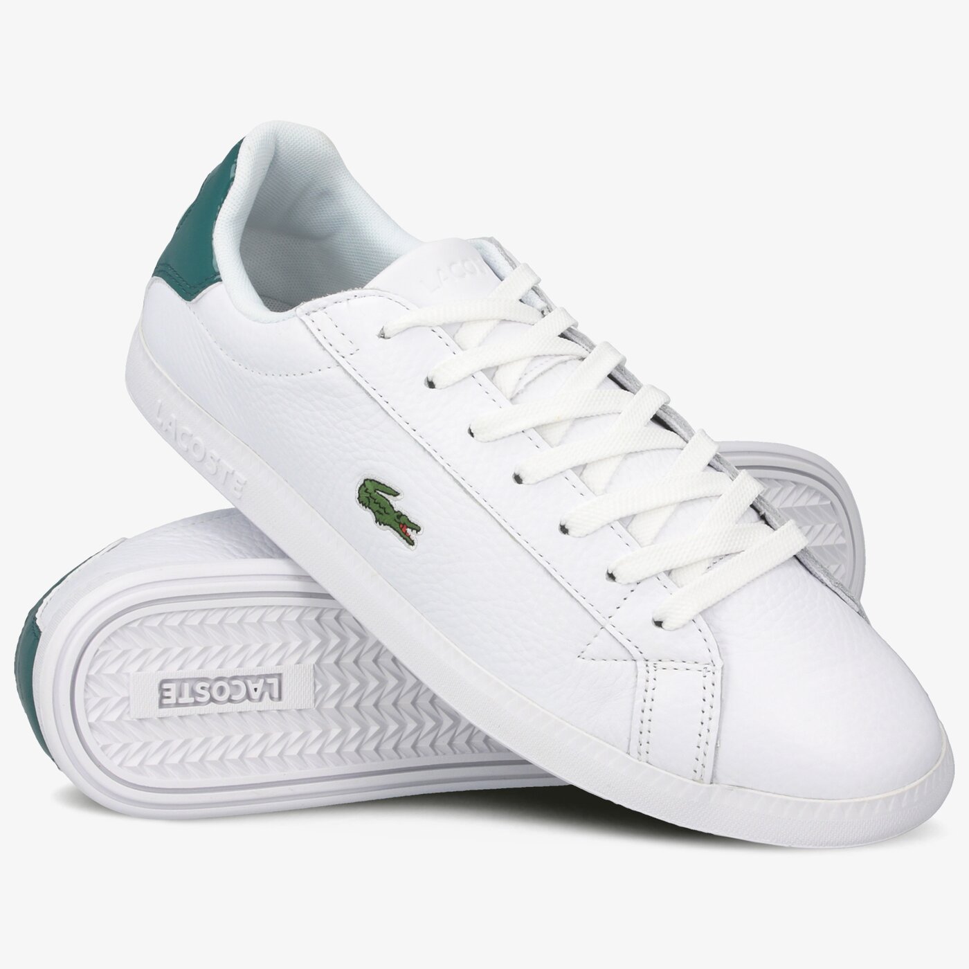 Męskie sneakersy (buty) LACOSTE GRADUATE 120 1 SMA 739sma0020082 kolor biały