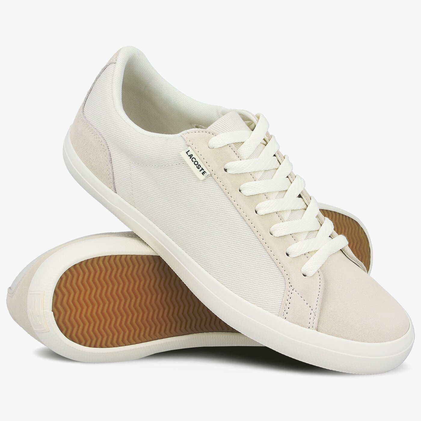 Męskie trampki LACOSTE LEROND 220 5 CMA 739cma004118c kolor beżowy