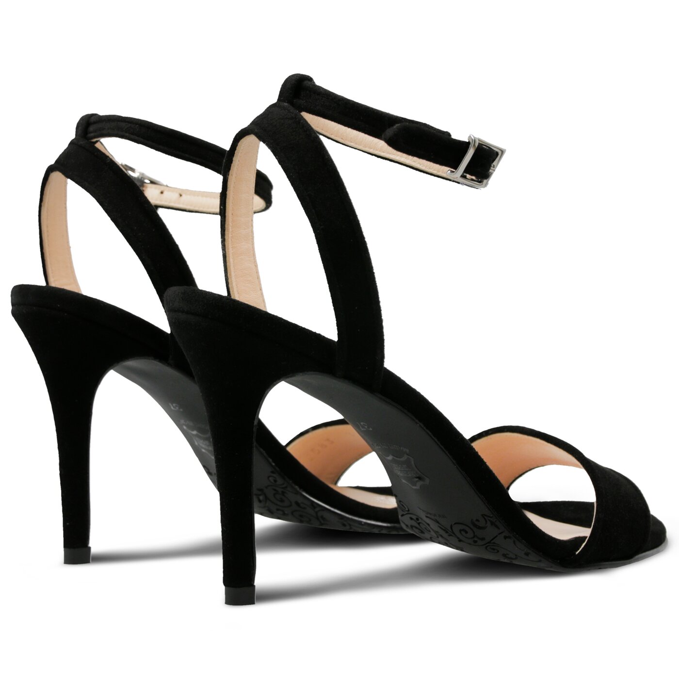 Damskie sandały SYMBIOSIS NICKY SANDALS  sywc1190014 kolor czarny