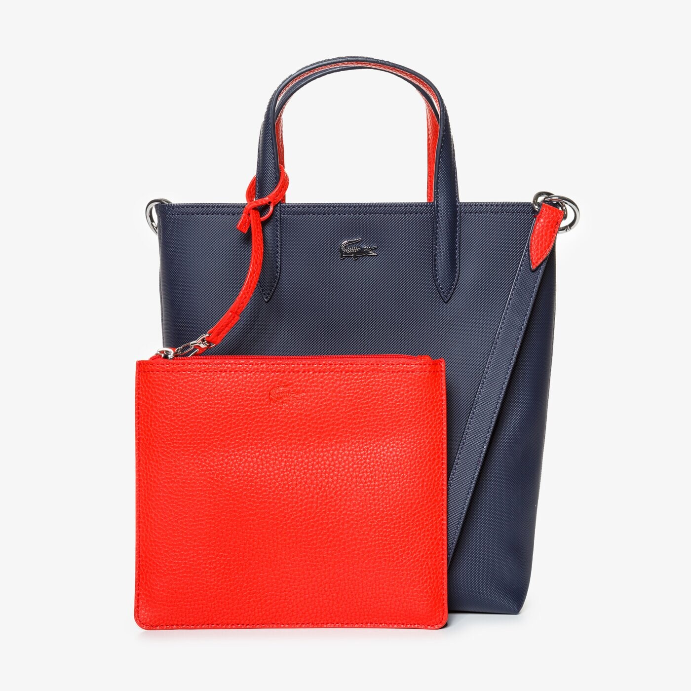 Damska torebka LACOSTE TOREBKA ANNA nf2991aab50 kolor granatowy