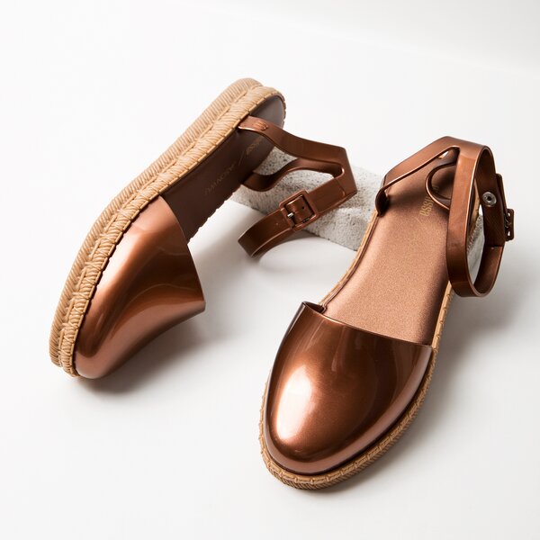 Damskie sandały MELISSA ESPADRILLE +JASON WU 3235353336 kolor brązowy