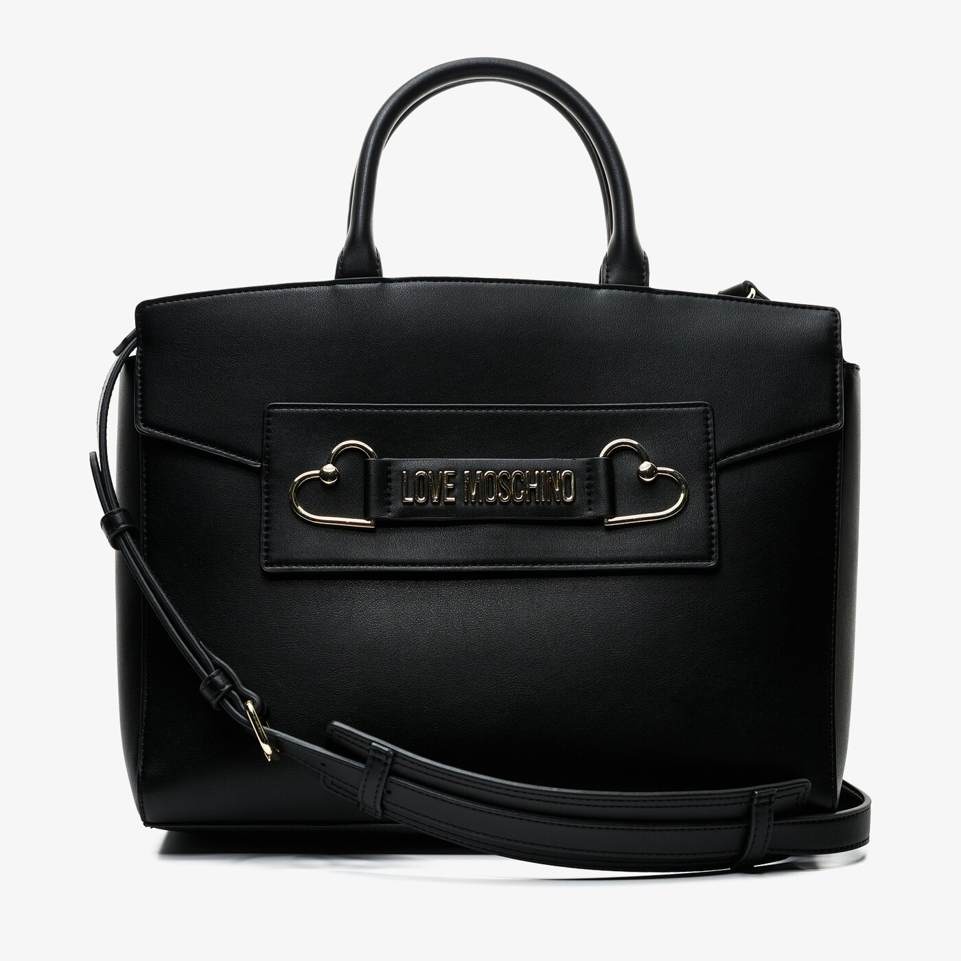 Damska torebka LOVE MOSCHINO TOREBKA LOVE AND MORE jc4271pp0akn0000 kolor czarny