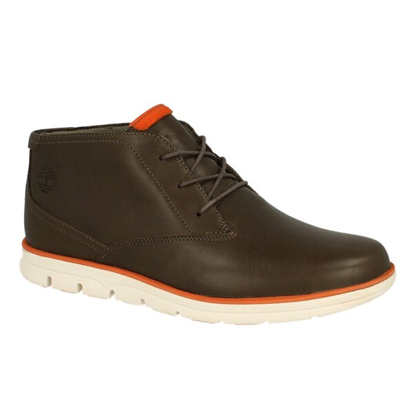 Męskie buty za kostkę TIMBERLAND PLAIN TOE CHUKKA 5130a kolor brązowy