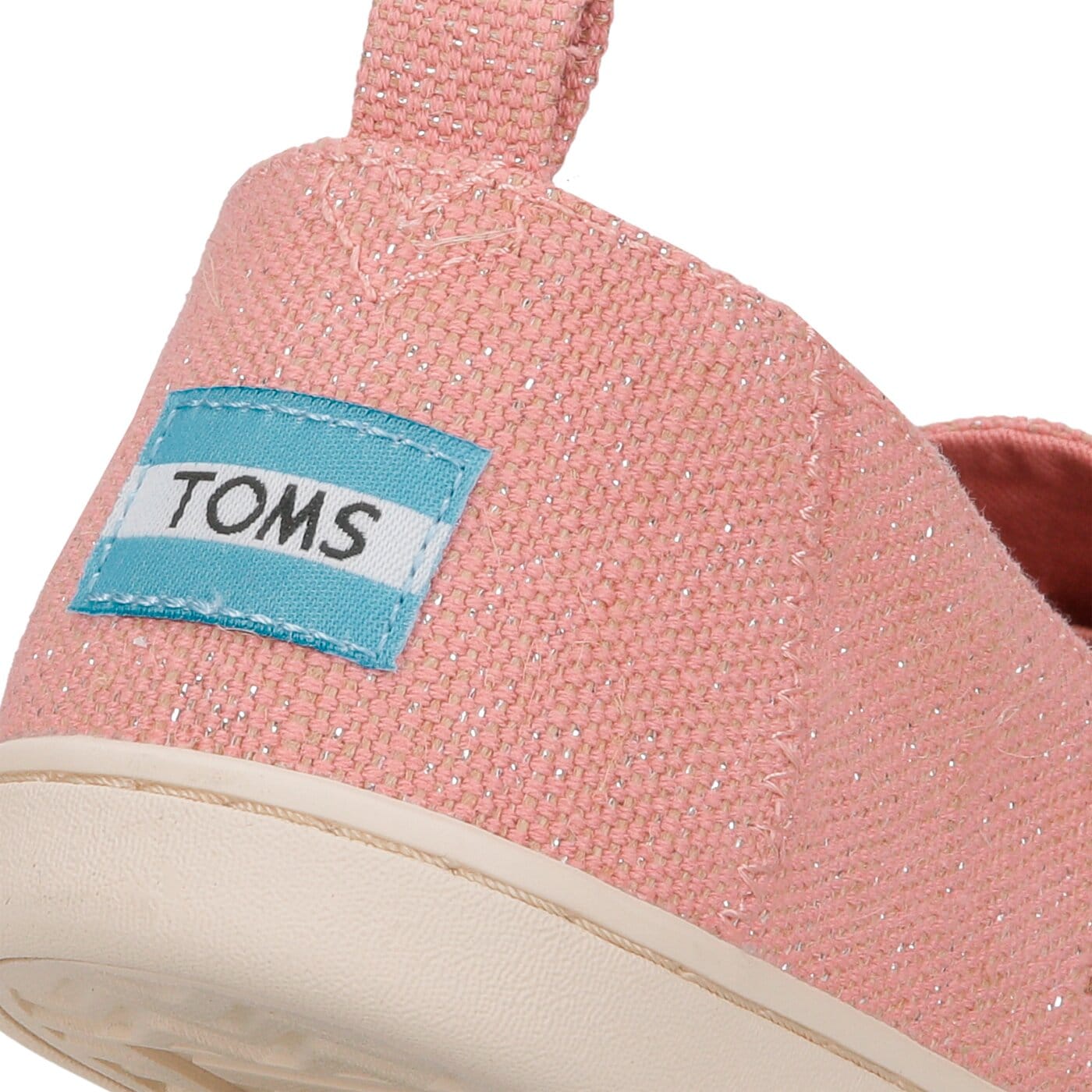 Damskie espadryle TOMS METALLIC JUTE WOMEN'S DECONSTRUCTED ALPARGATA 10011737 kolor różowy