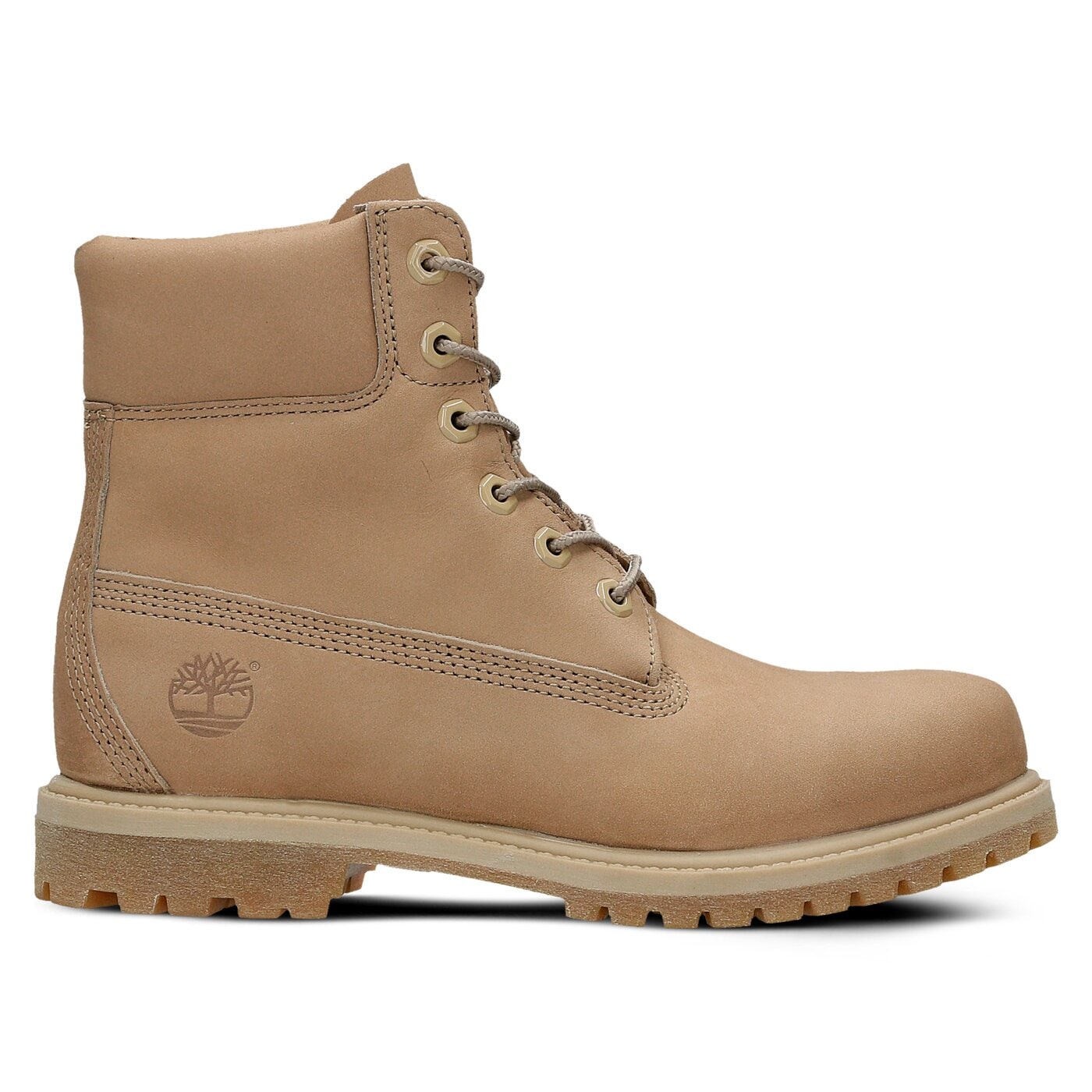 Damskie trapery TIMBERLAND PREMIUM 6 INCH BOOT - W  a1k3y kolor beżowy