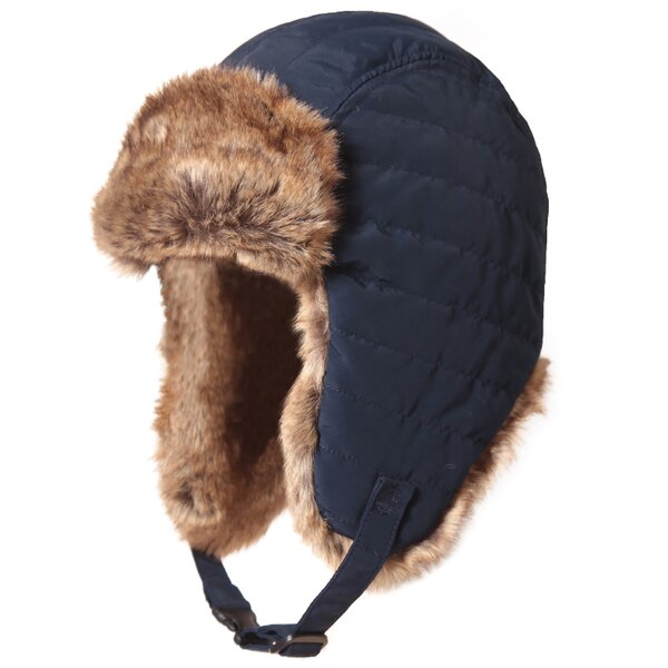 Męska czapka zimowa TIMBERLAND CZAPKA UNISEX NYLON TRAPPER j1825433 kolor granatowy