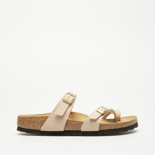 Damskie klapki BIRKENSTOCK MAYARI BF SANDCASTLE 1029726 kolor beżowy
