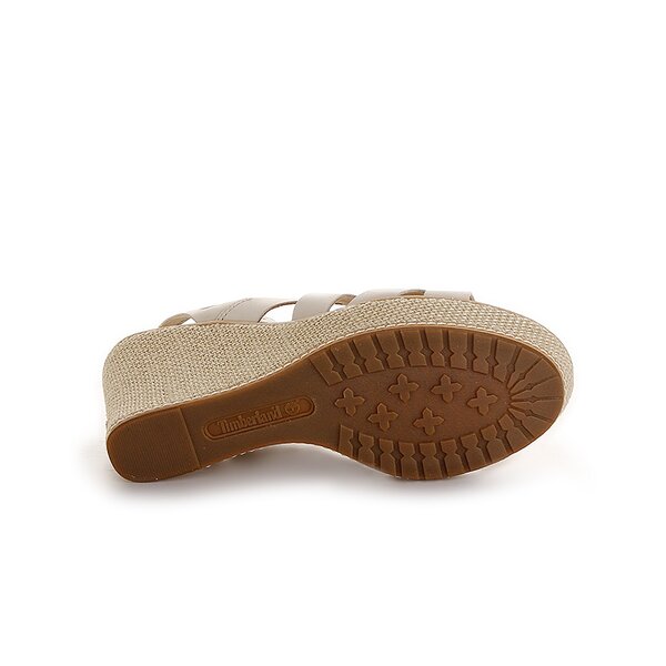 Damskie sandały TIMBERLAND EK DANFORTH LEATHER WRAPPED SANDAL JUTE 3950r kolor beżowy