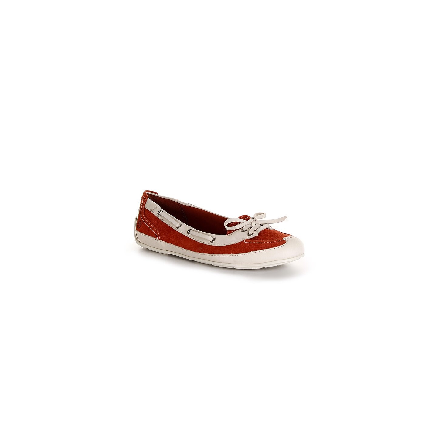 Damskie baleriny (buty) TIMBERLAND EK BOOTHBAY BOAT SHOE 3912r kolor czerwony