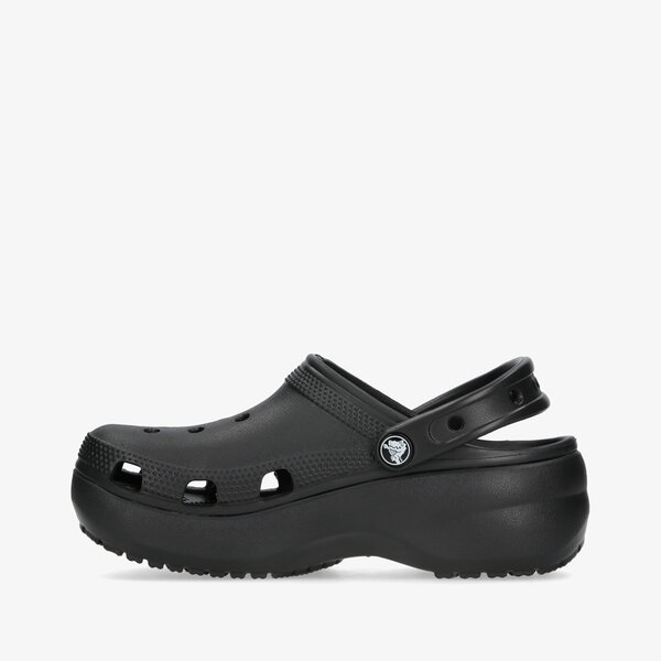 Damskie klapki CROCS CLASSIC PLATFORM CLOG W 206750001 kolor czarny
