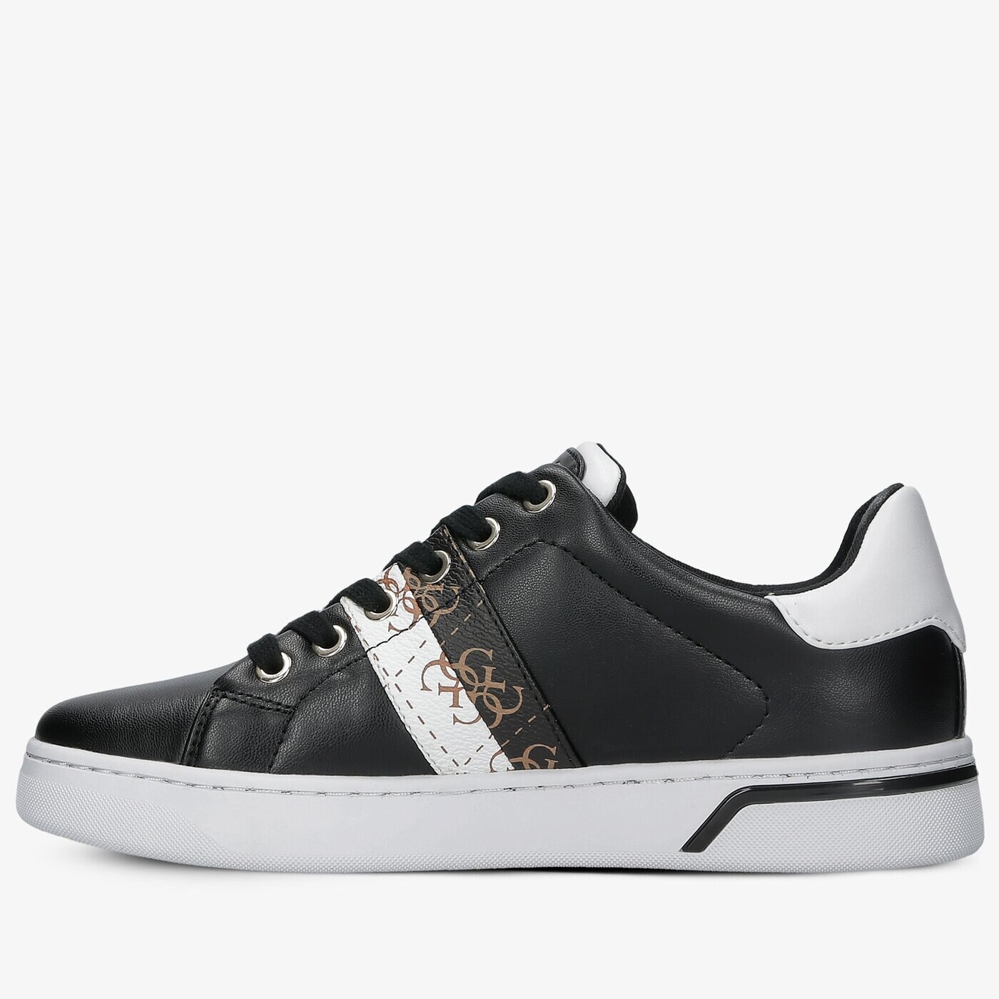 Damskie trampki GUESS REEL fl5reeele12blkbl kolor czarny