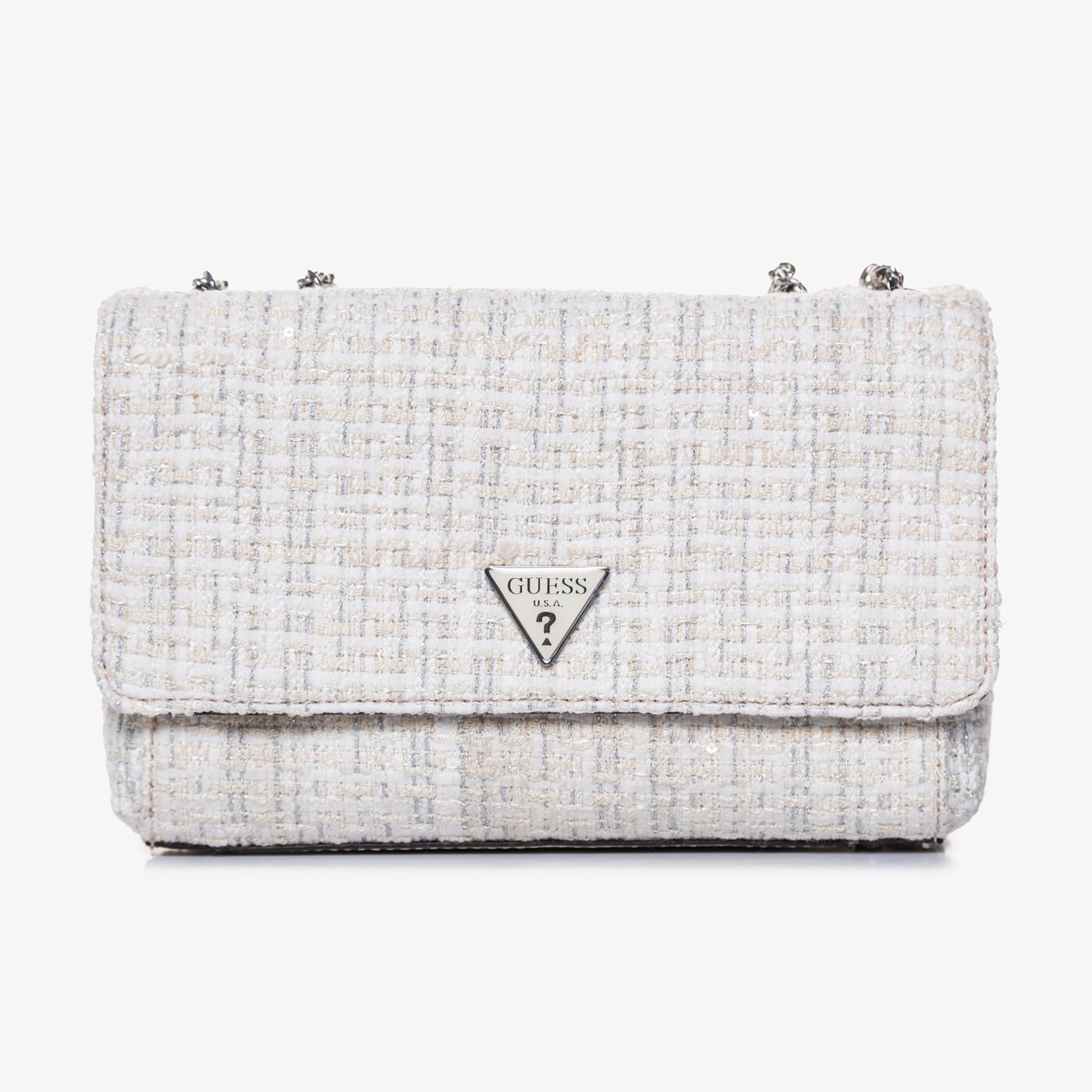 Damska torebka GUESS TOREBKA CESSILY CONVERTIBLE XBODY FLAP hwtw7679210wml kolor biały