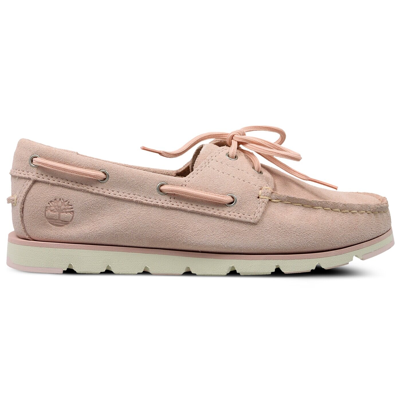 Damskie mokasyny i półbuty TIMBERLAND CAMDEN FALLS SUEDE BOAT tb0a1p836621 kolor różowy