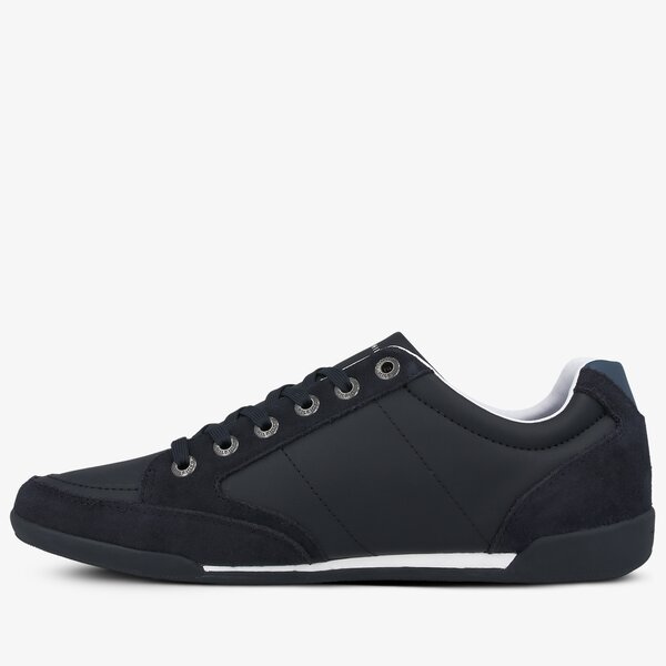 Męskie sneakersy (buty) TOMMY HILFIGER ROYAL 12C CORPORATE MATERIAL MIX CUPSOLE fm0fm02989dw5 kolor granatowy