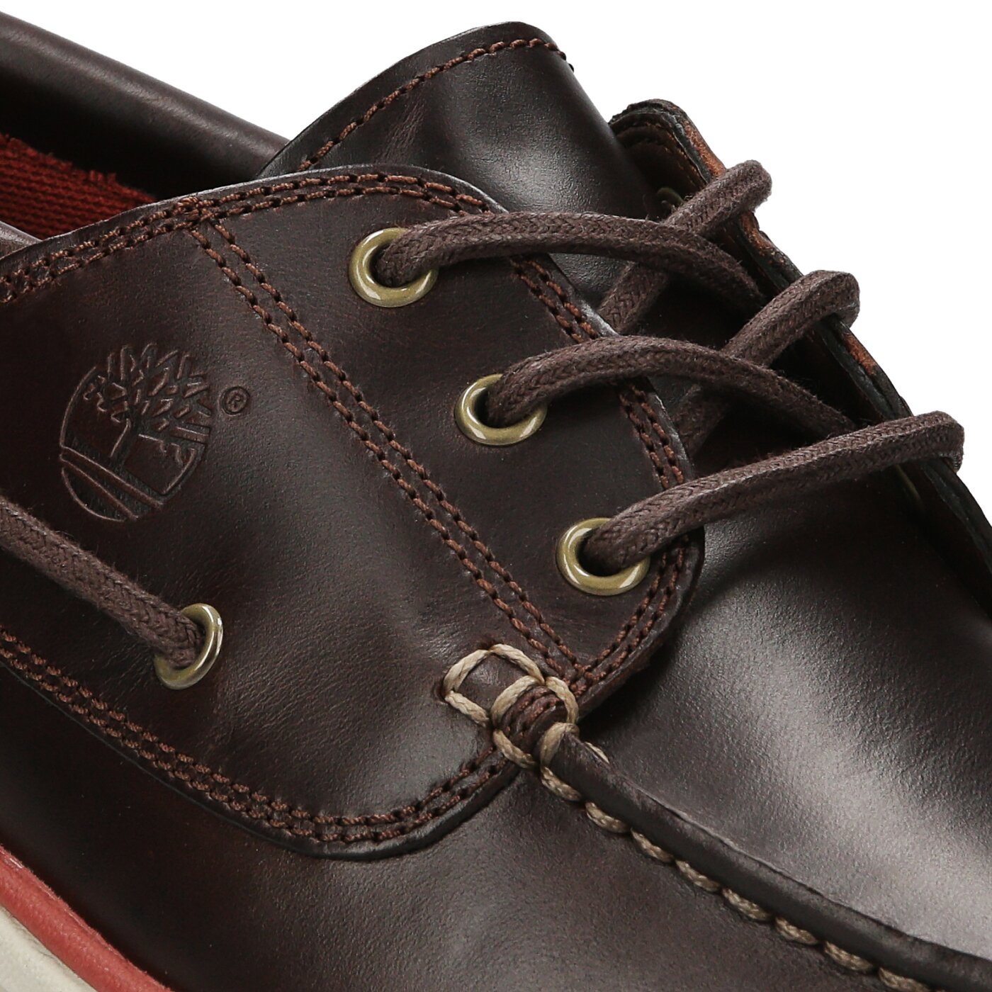 Męskie mokasyny TIMBERLAND BRADSTREET 3 EYE a1hd9 kolor brązowy