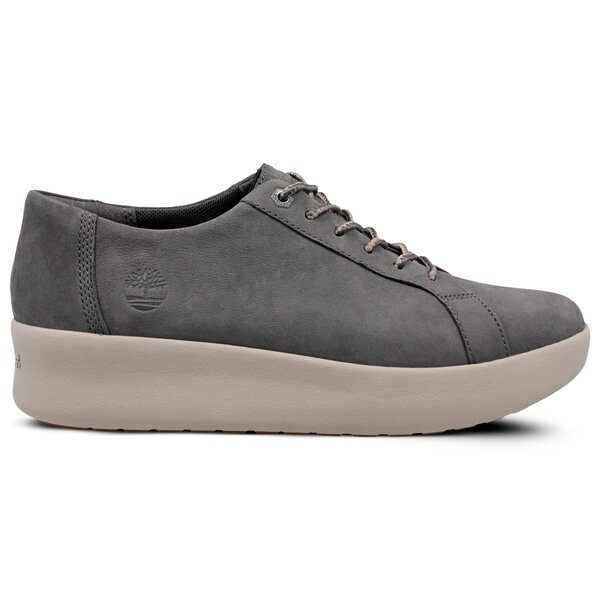 Damskie sneakersy (buty) TIMBERLAND BERLIN PARK OXFORD a1rx5 kolor szary