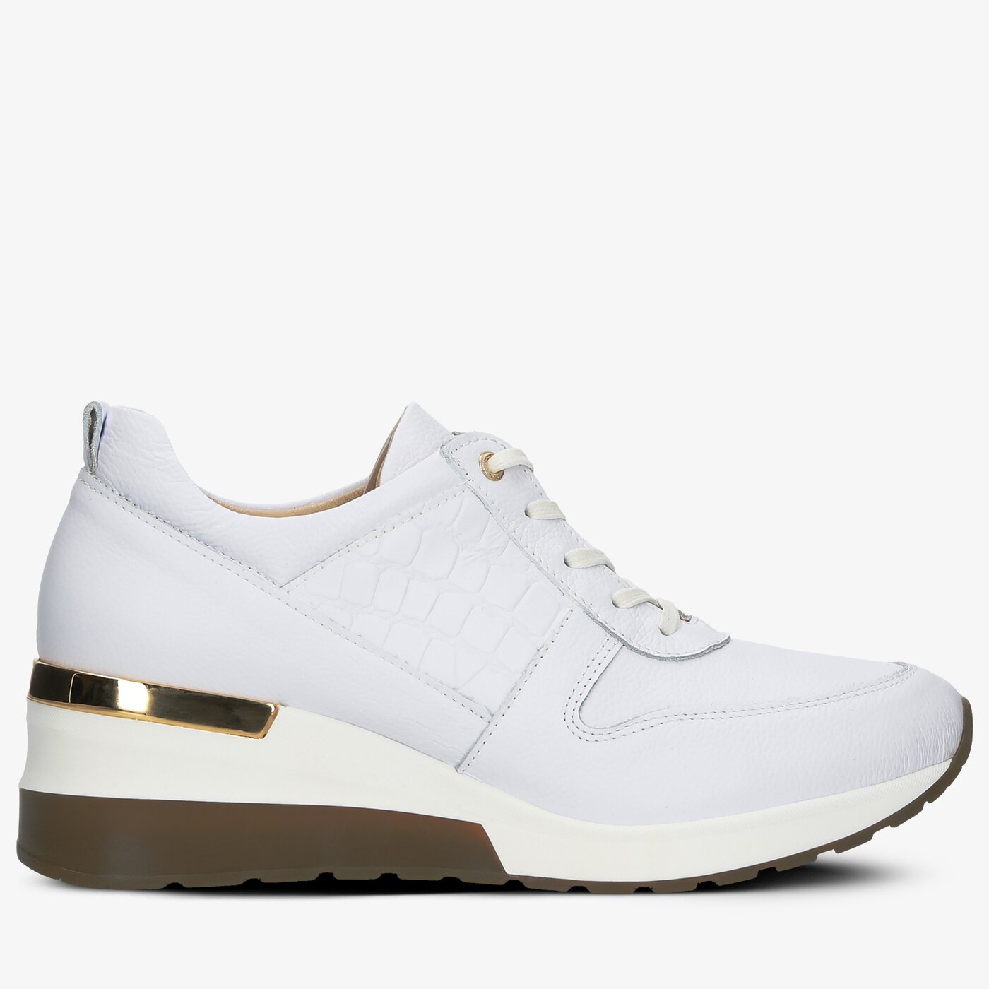 Damskie sneakersy (buty) SYMBIOSIS ISABEL SNEAKERS  sywl120002 kolor biały