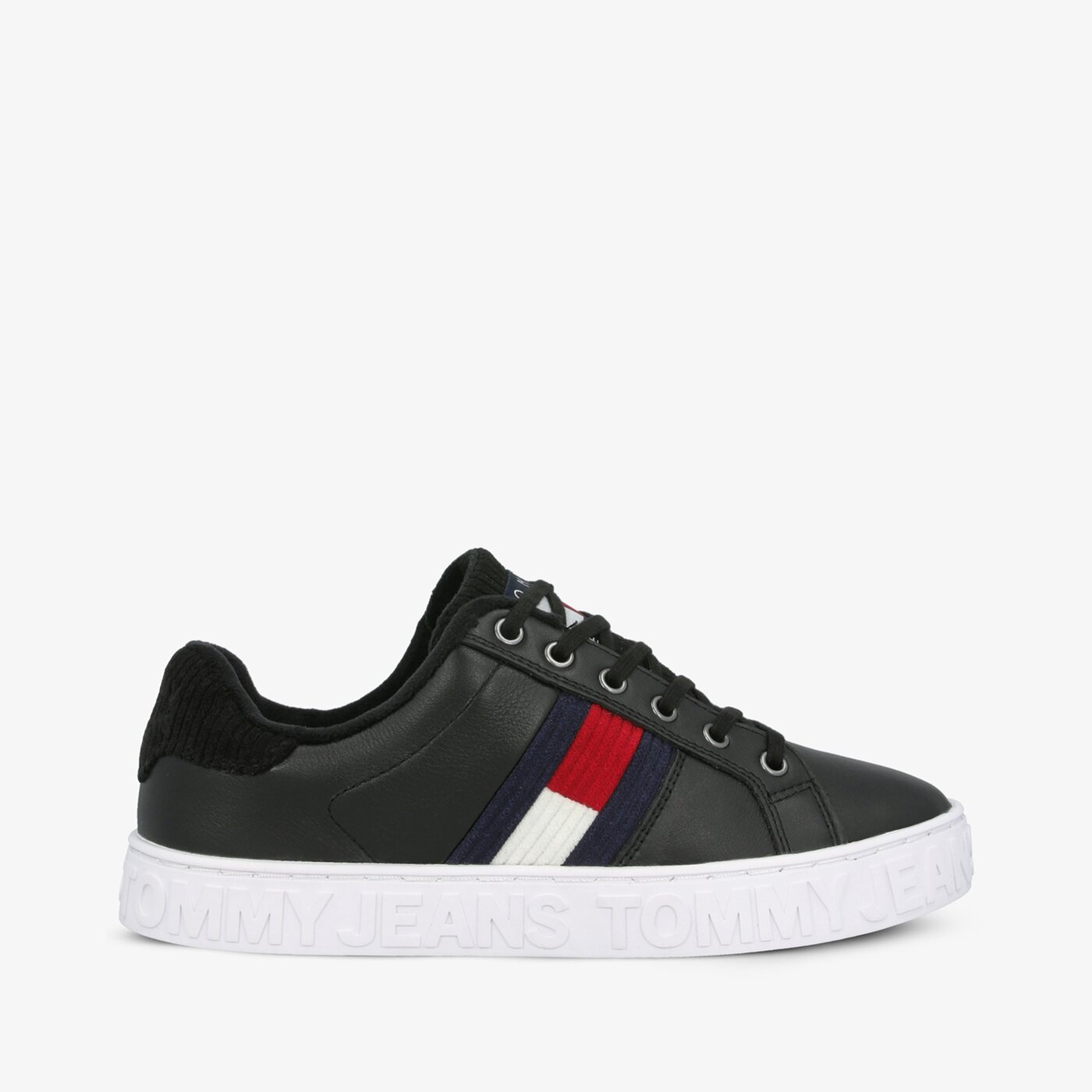 Damskie trampki TOMMY HILFIGER COOL WARM LINED SNEAKER en0en00642bds kolor czarny