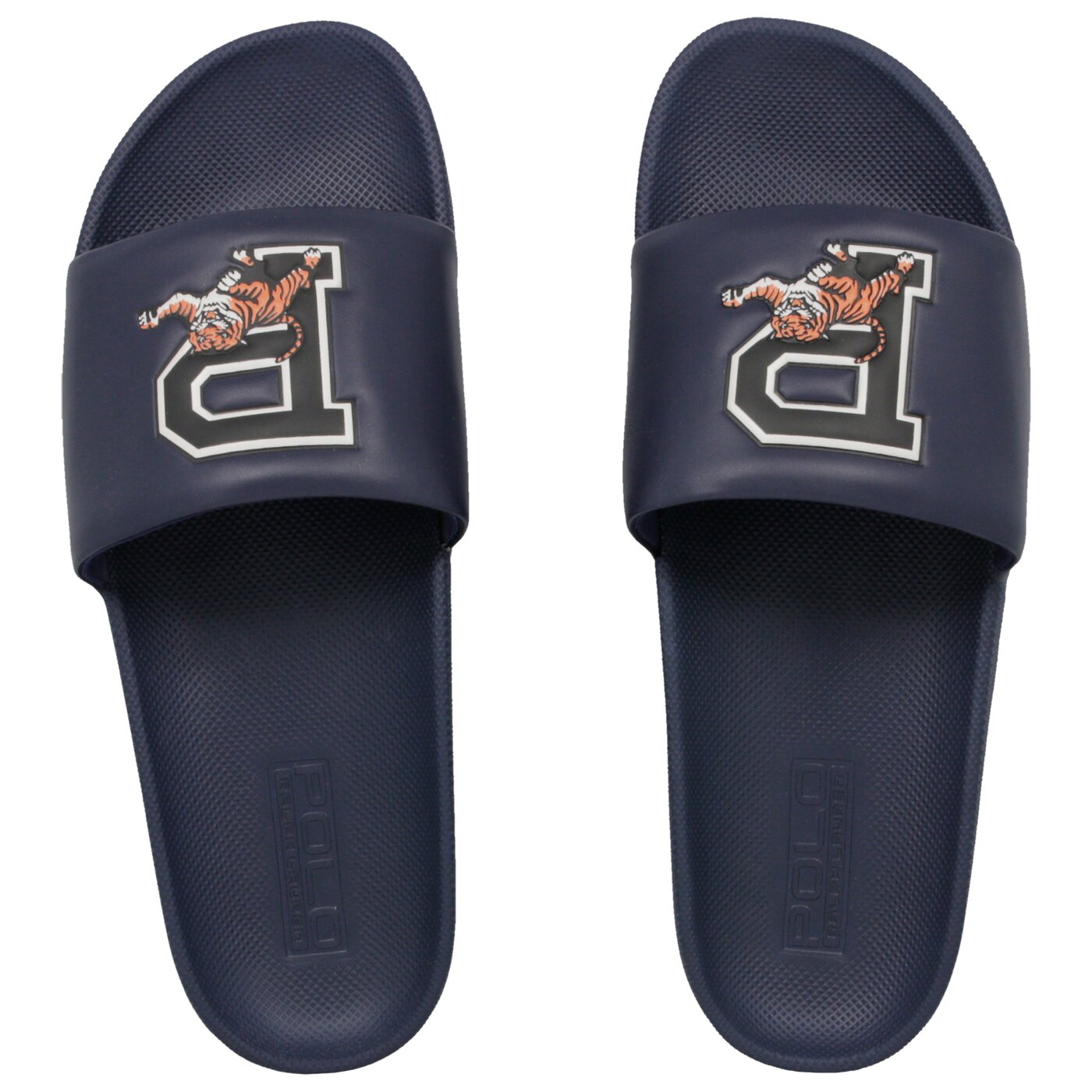 Męskie klapki POLO RL CAYSON SANDALS CASUAL NAVY TIGER PU 816746598002 kolor granatowy