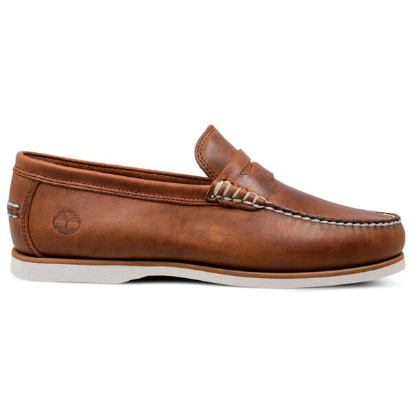 Męskie mokasyny TIMBERLAND CLASSIC BOAT PENNY LOAFER ca1pgn kolor brązowy