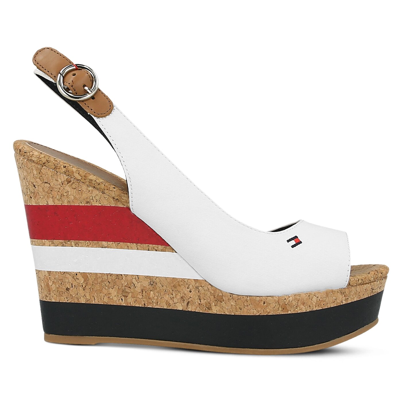 Damskie sandały TOMMY HILFIGER INT-E1285STEL LE 38C fw0fw00858016 kolor biały