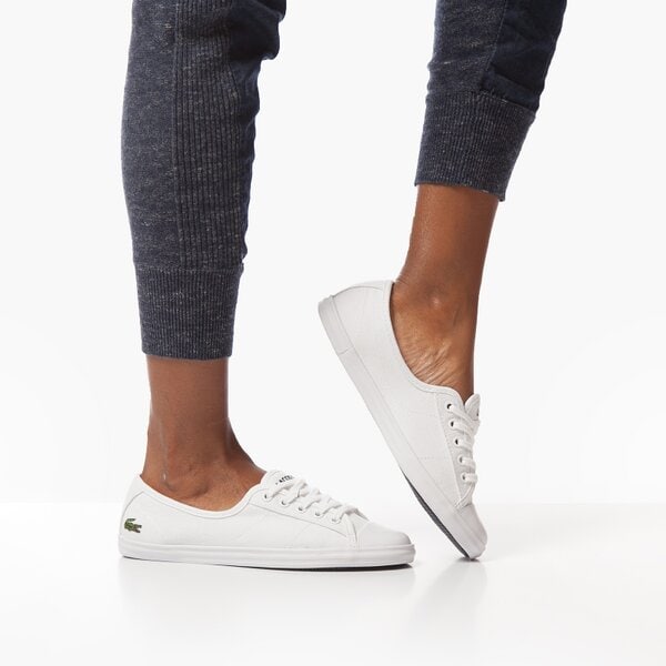 Damskie sneakersy (buty) LACOSTE ZIANE CHUNKY OFF 727spw3011x96 kolor biały