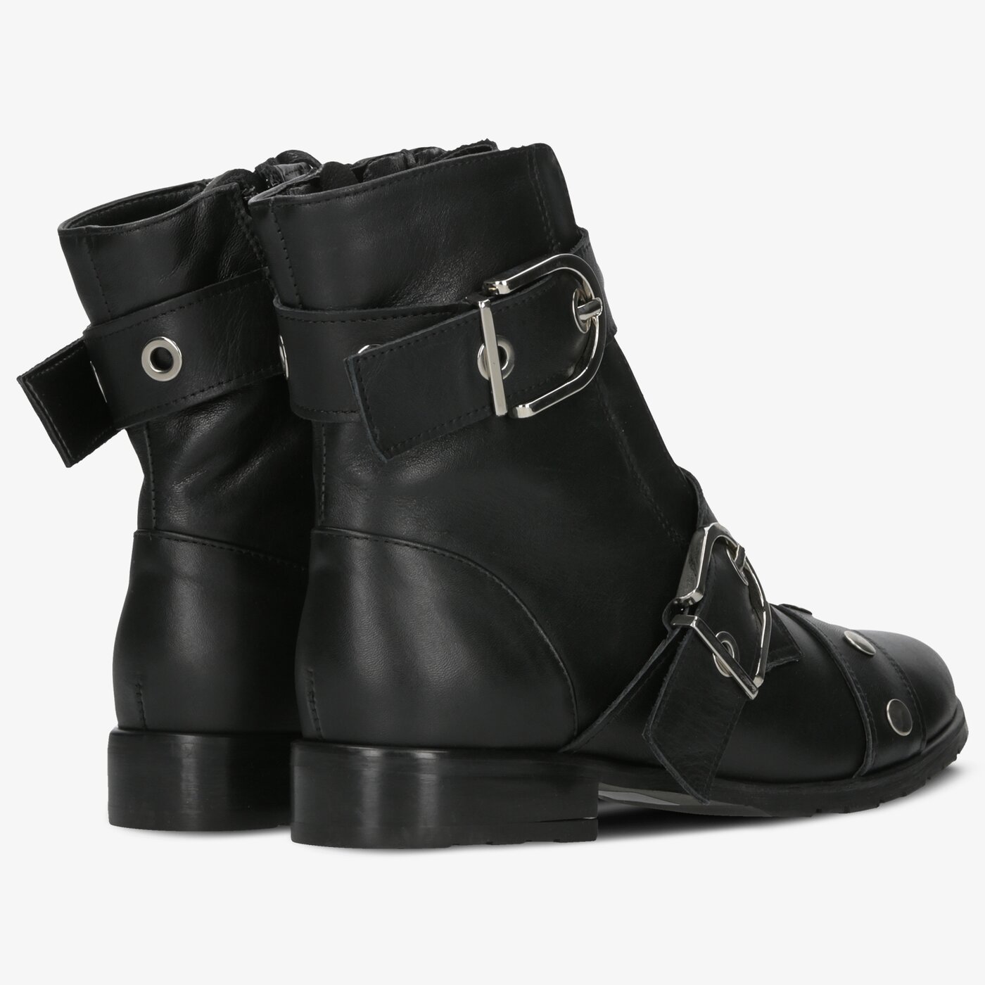 Damskie botki / sztyblety SYMBIOSIS RIDE WITH ME  sywc219009 kolor czarny