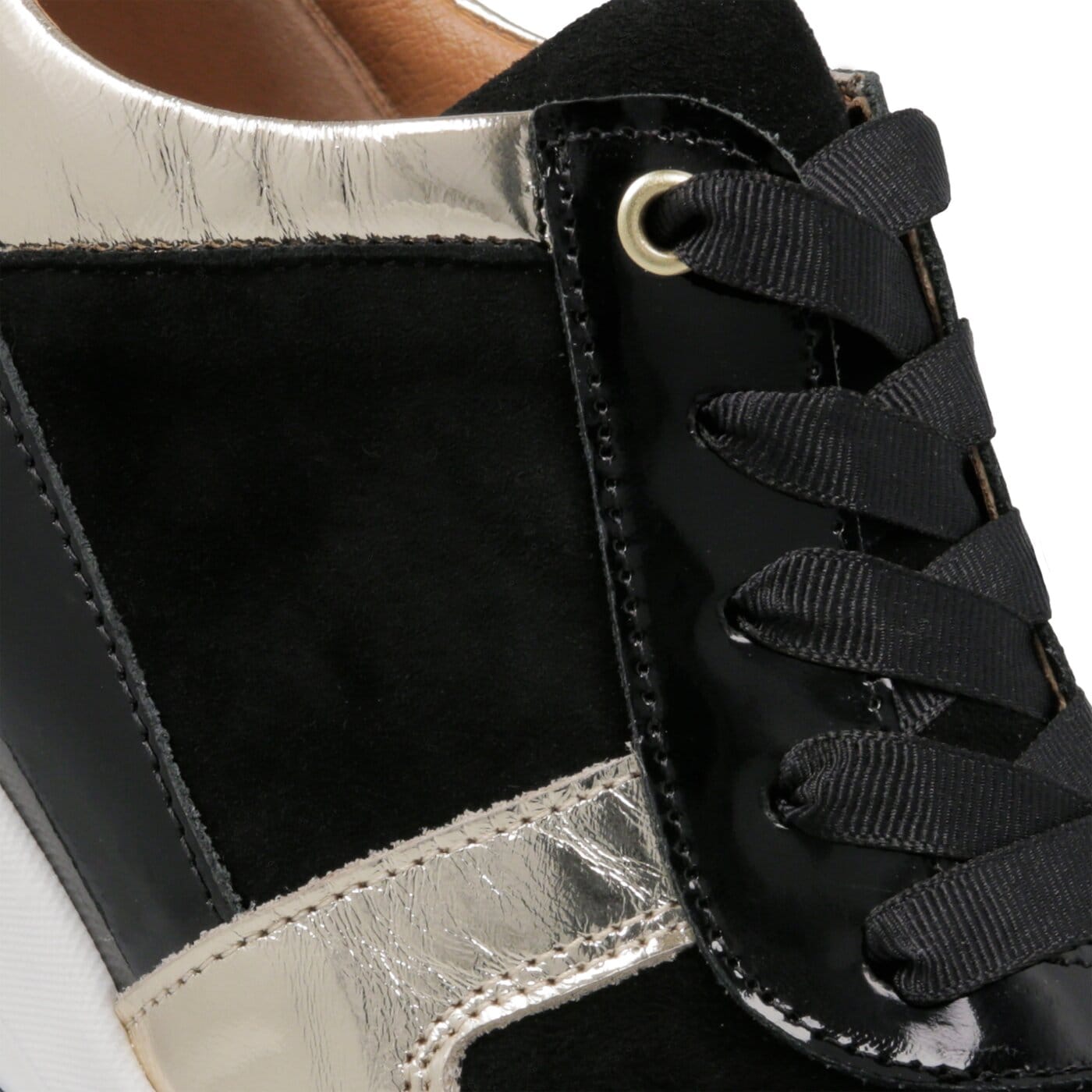 Damskie sneakersy (buty) SYMBIOSIS SNEAKERSY ISABEL  sywl119002 kolor czarny