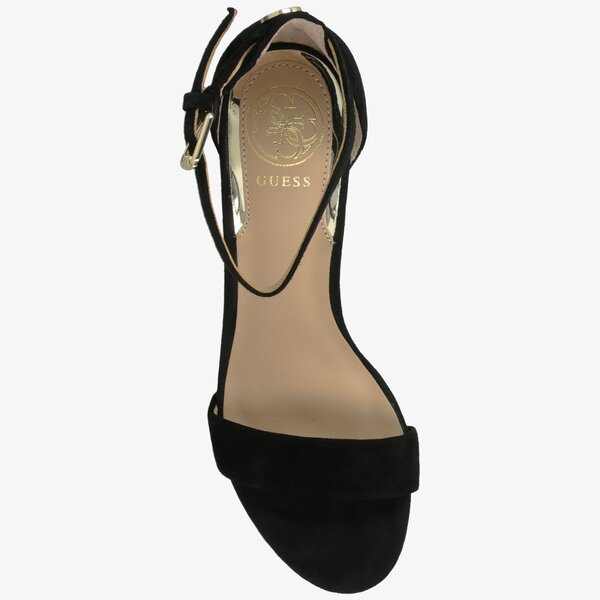 Damskie sandały GUESS OMERE fl5oresue03black kolor czarny