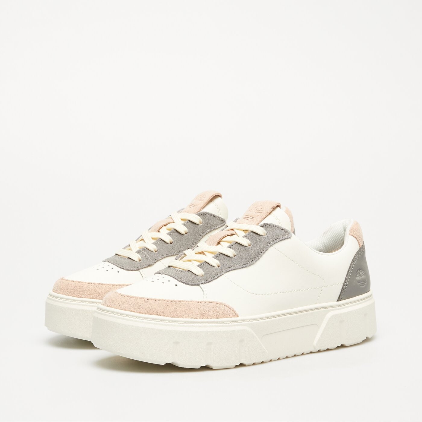 Damskie sneakersy (buty) TIMBERLAND LAUREL COURT LOW LACE UP SNEAKER tb0a41c8ezp1 kolor biały