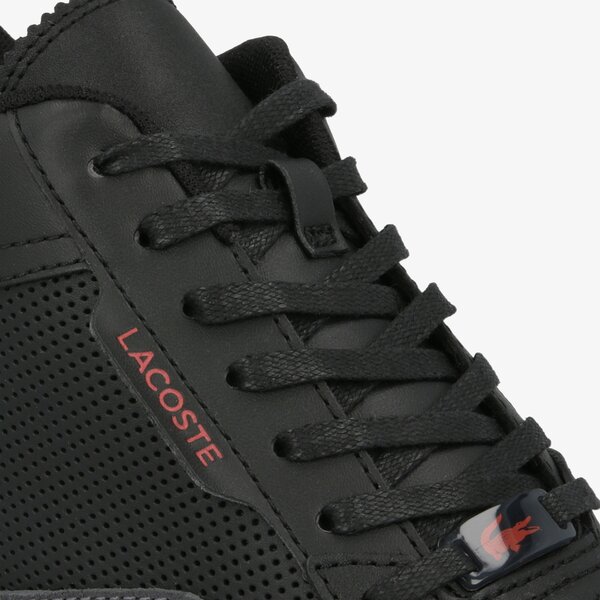 Męskie sneakersy (buty) LACOSTE HAPONA 120 3 CMA 739cma00661b5 kolor czarny