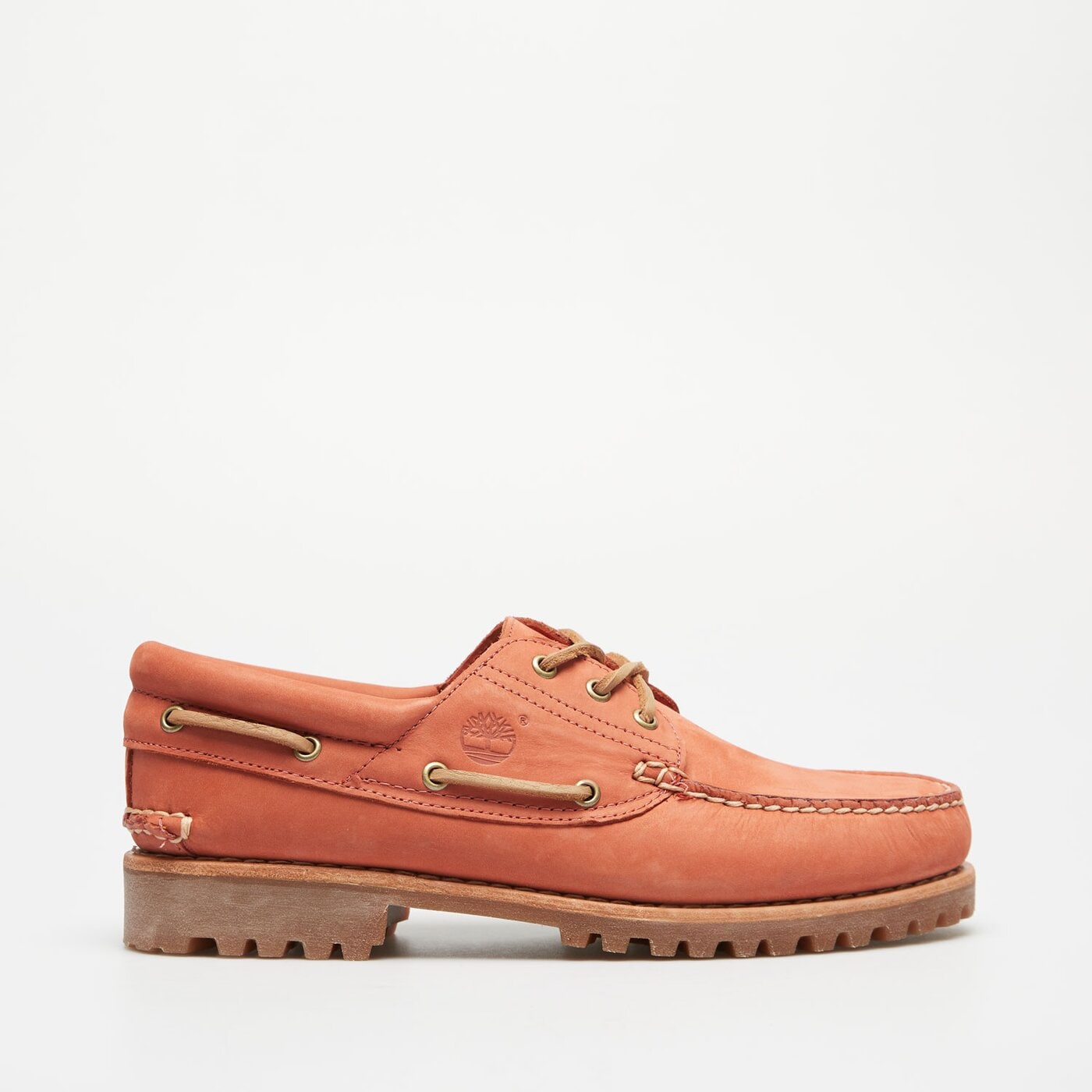 Męskie mokasyny TIMBERLAND AUTHENTIC BOAT SHOE tb0a2pdqet11 kolor czerwony