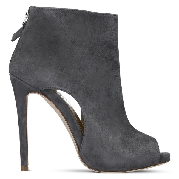 Damskie buty za kostkę BALDOWSKI BY ZIEŃ BOTEK ZAMSZ POPIELATY z007952876007 kolor szary