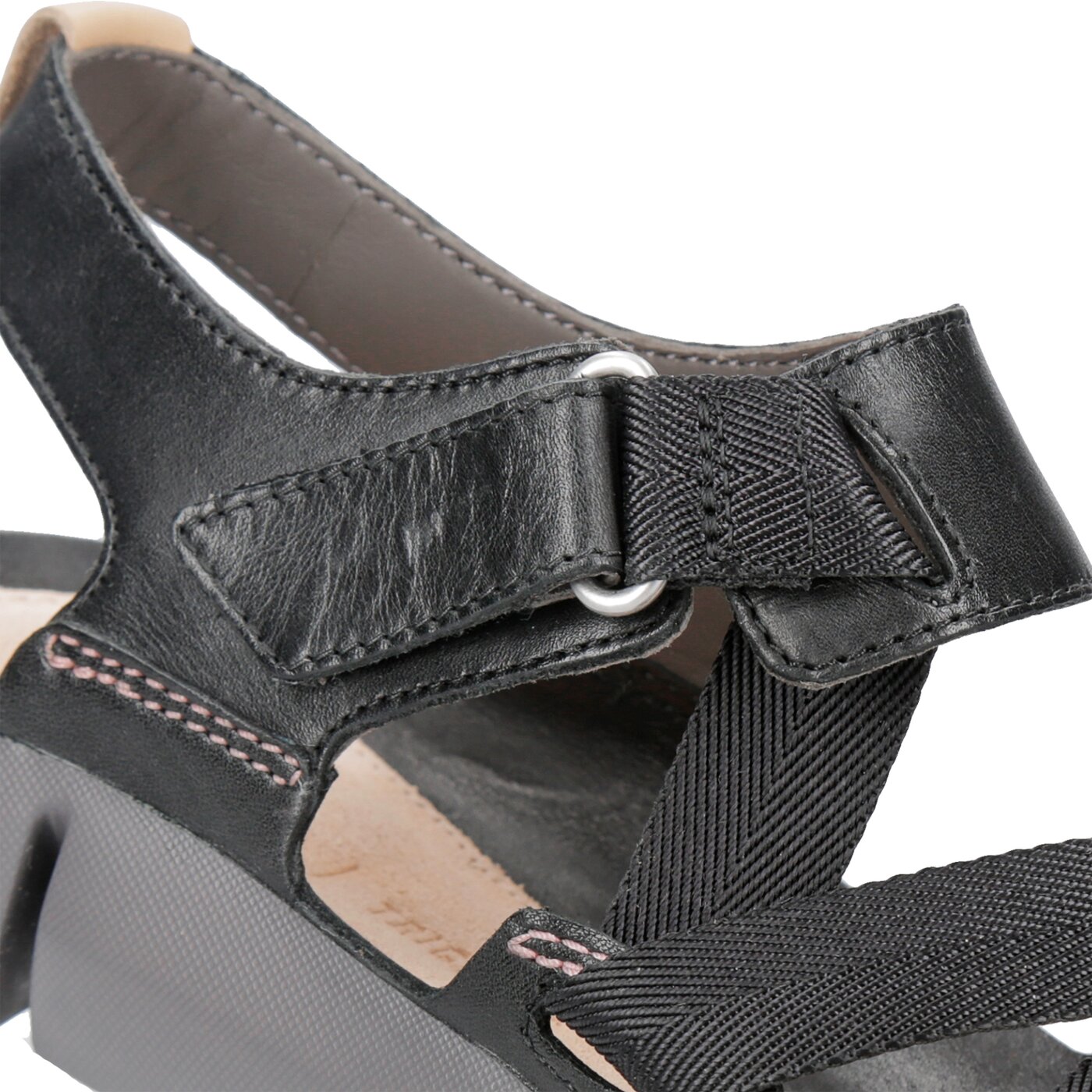 Damskie sandały CLARKS TRI CLOVER 26131273 kolor czarny