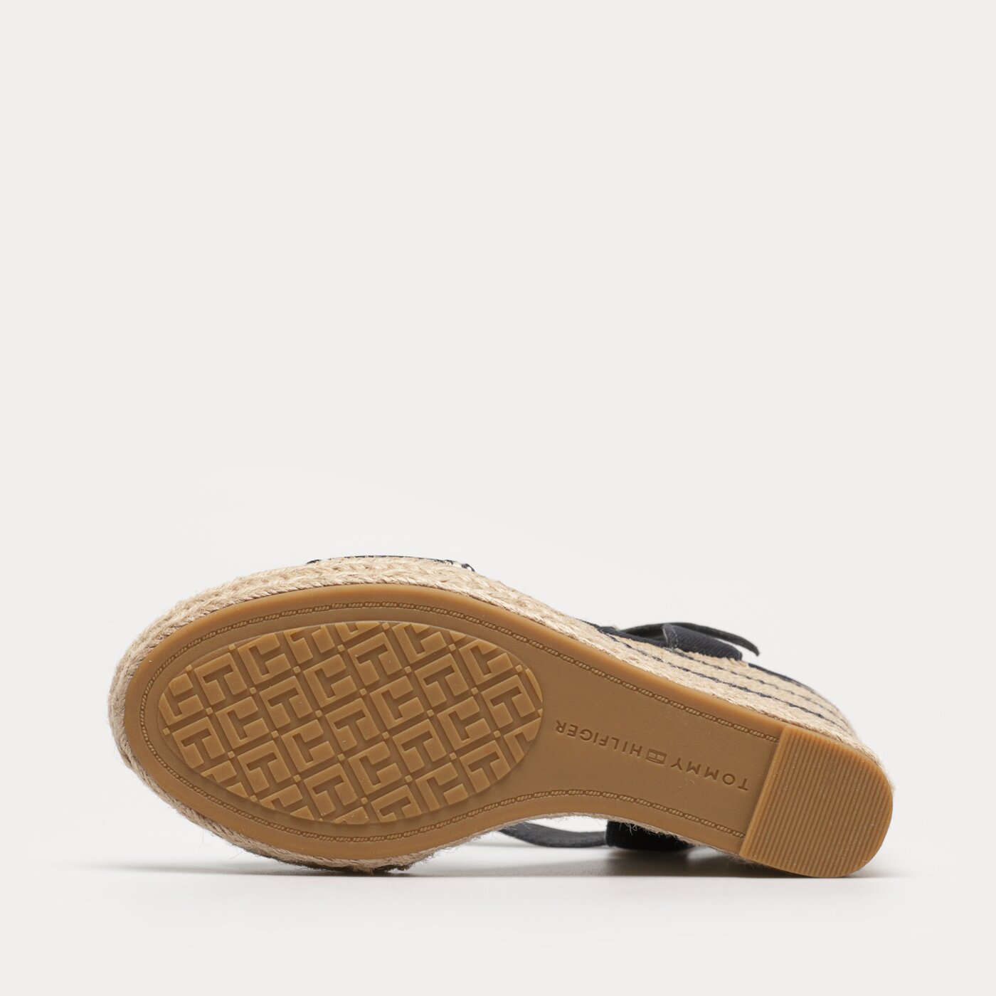 Damskie szpilki / czółenka TOMMY HILFIGER SEASONAL WEBBING WEDGE fw0fw07088dw6 kolor granatowy